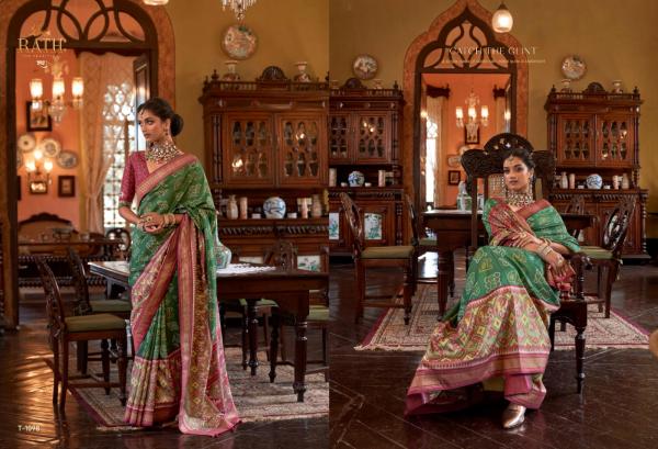 Rath Rang Mahal 1090 To 1099 Designer Tusar Silk Saree Collection